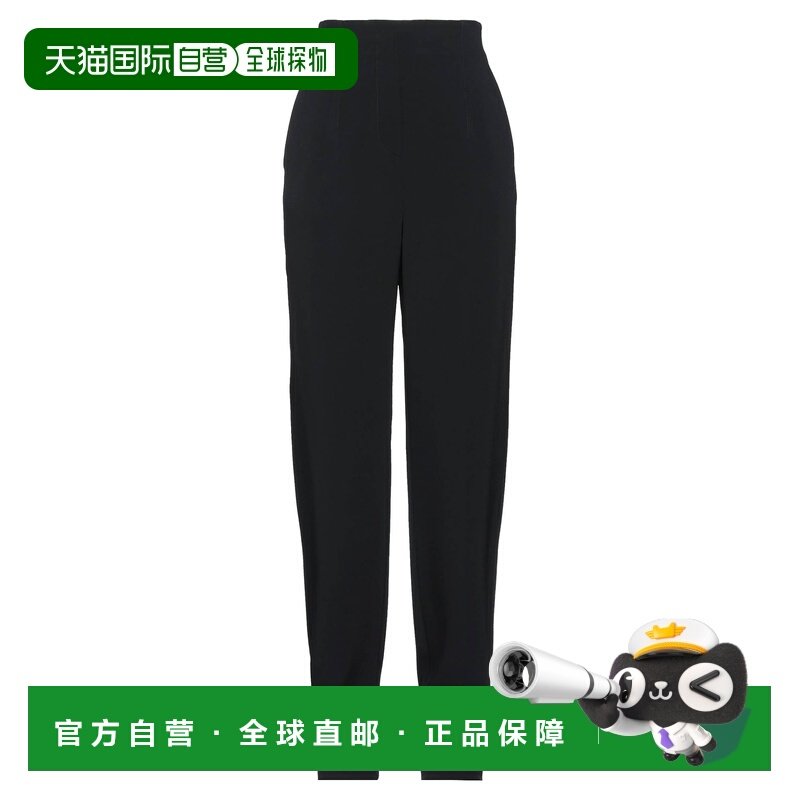 1h可退 香港直邮armani 阿玛尼 女士 休闲长裤 black黑色 舒适时,女装/女士精品,休闲裤,淘宝优惠券,粉丝福利购,淘宝优惠卷