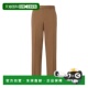 棕色 香港直邮FENDI PANTALO FB1089AU60F0QE1 AW2025 男士 休闲裤