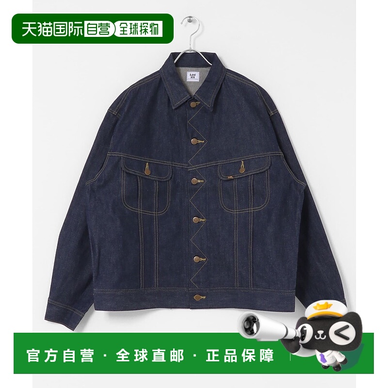 1h可退 日本直邮Lee 男装 经典修身 牛仔外套 101 JACKET LMA6LM1