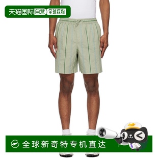 绿色 KITSUNE 男士 短 Elasticated 香港直邮潮奢 1h可退 MAISON