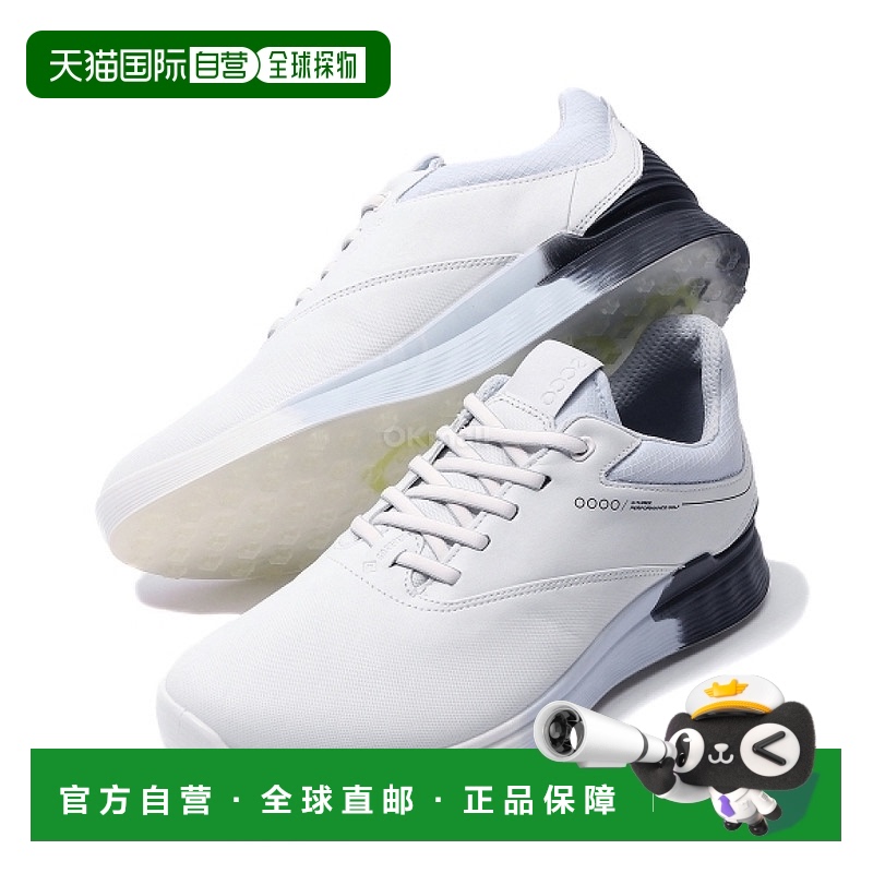 韩国直邮Ecco爱步男士无钉高尔夫球鞋简约时尚潮流透气OA76VV001