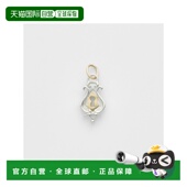 日本直邮日潮 agete 阿卡朵银／K10锁形吊坠单个