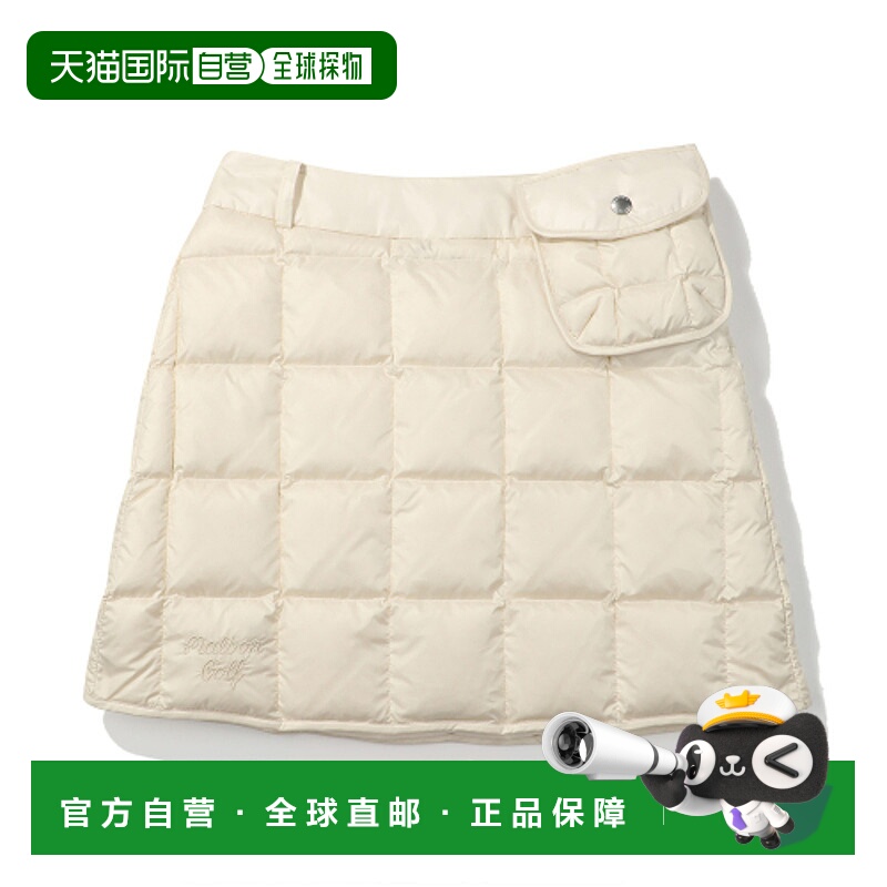 韩国直邮MALBON GOLF 女士运动半身裙M4422PSK32IVY SQUARE QUILTI