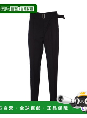 香港直邮A.P.C. 女士休闲裤 WVBBVF08432IAK 蓝色 高腰休闲裤