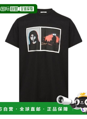 香港直邮GIVENCHY 男士T恤 17W7189651001 AW2024 黑色男装