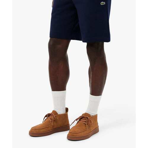 日本直邮LACOSTE 男款 BASESHOT CHUKKA 2252 SMA 棕色