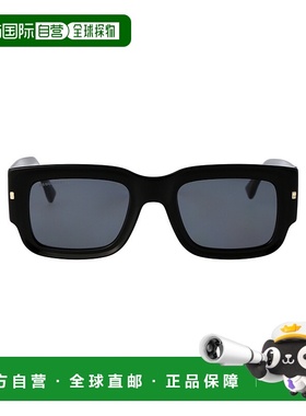 香港直邮DSQUARED2 男士太阳镜 D20089S2M2IR SS2025 黑色 Sungla