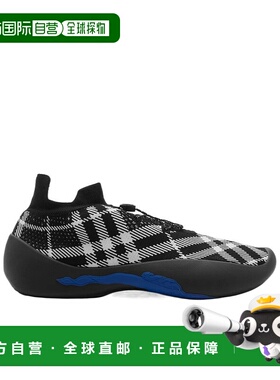 香港直邮Burberry Neptune格纹运动鞋 80993231