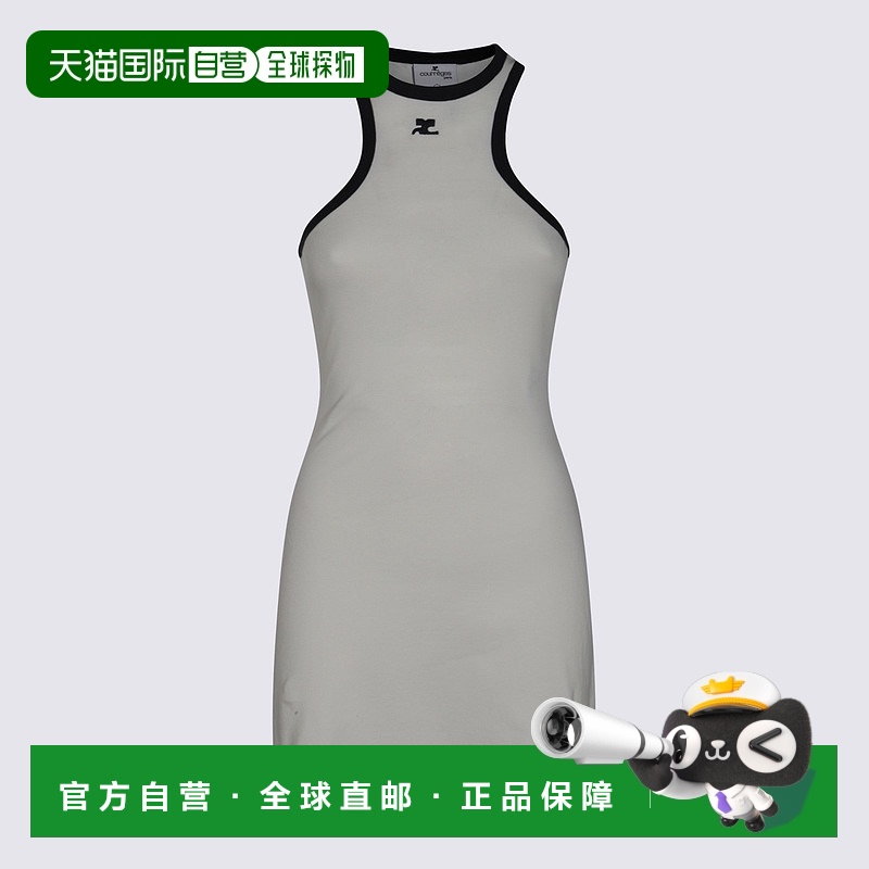 1小时内可退 欧洲直邮courreges 女士 连衣裙印花流行穿搭气质小