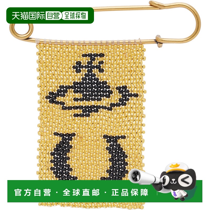 香港直邮Tom Ford 汤姆 福特 女士 Beaded Charm 胸针