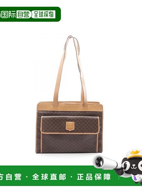 日本直邮中古Celine赛琳女包B级9新Tote Bag托特包涂层/防水帆布