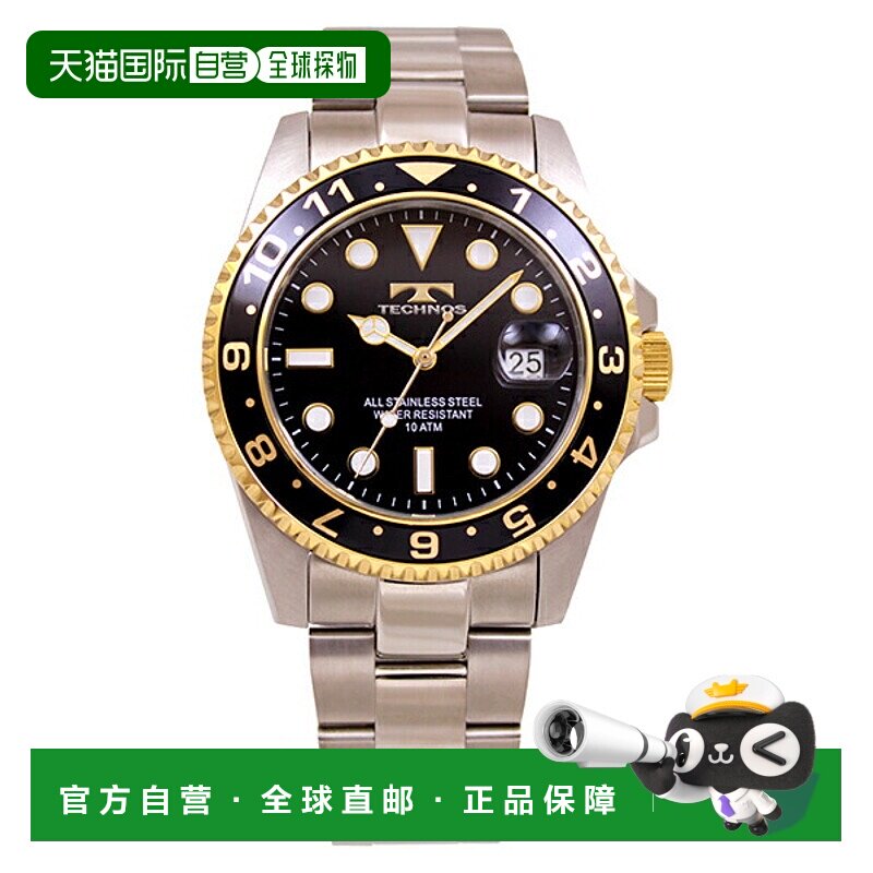 日本直邮TECHNOS TSM419GB 男士手表