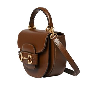 GUCCI 女士斜挎包 7813871AAQD2361 AW2024 棕色 BORSE A MANO