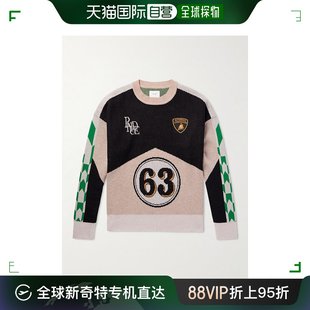 男士 香港直邮潮奢 羊毛羊 Rhude Logo Appliqued Lamborghini