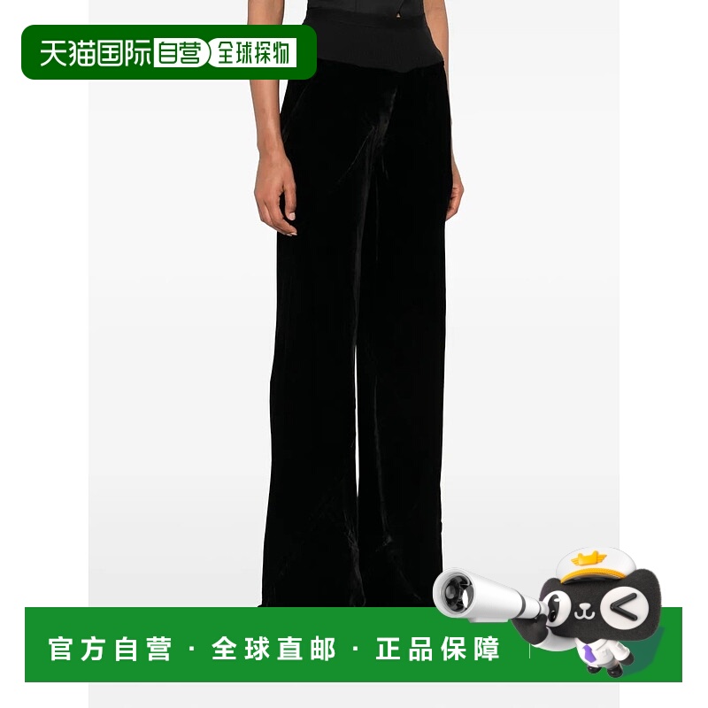 1h可退 香港直邮RICK OWENS 女士休闲裤 RP02E4301V09 AW2025 黑