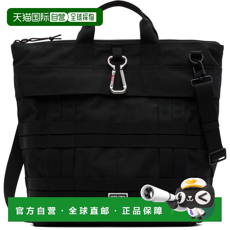 1h可退 香港直邮kenzo 高田贤三 男士 黑色 Paris Canvas 托特包,箱包皮具/热销女包/男包,男士包袋,淘宝优惠券,粉丝福利购,淘宝优惠卷