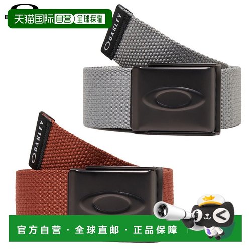 日本直邮Oakley 男士 Ellipse Web 腰带 96185 高尔夫装备 2025年