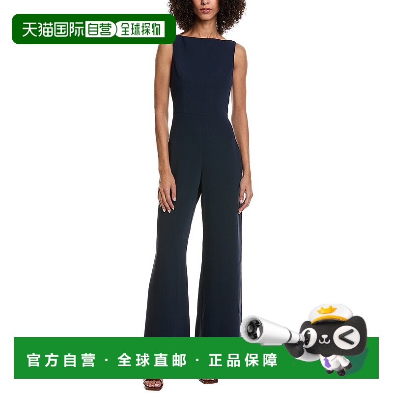自营Amanda Uprichard Ines Jumpsuit - navy 美国奥莱直发