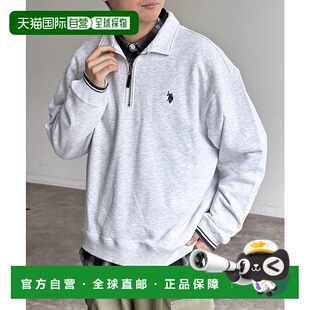 刺绣半拉链卫衣 1h可退 女士街头风格 男士 PGM204250 日本直邮CPCM