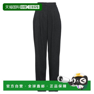 1h可退 香港直邮The Frankie Shop 女士 休闲长裤 grey灰色 舒适