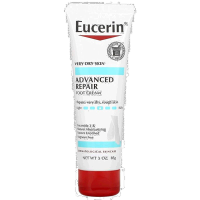 香港直邮EUCERIN优色林足部舒缓霜保护肌肤清爽不黏腻85g正品