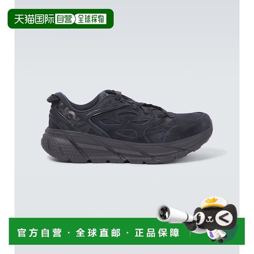 1h可退 香港直邮潮奢 Hoka One One 男士 Clifton L 绒面革运动鞋