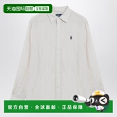 Lauren 香港直邮Polo 1h可退 劳伦 Ralph 拉夫 Cream Polo 女士