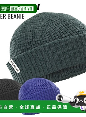 日本直邮Salomon Docker 针织帽适合滑雪和单板滑雪