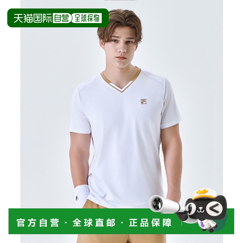 韩国直邮FILA 男士T恤1100FS2RSG2324XWHI