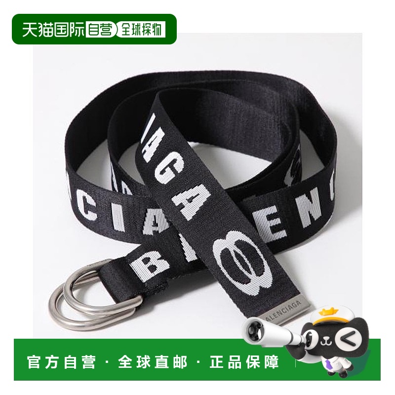日本直邮 BALENCIAGA 滑块腰带 D RING BELT 40 [794485 2AA5V]