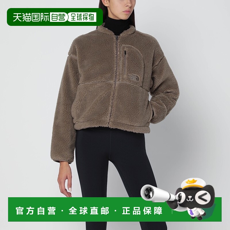 1h可退 香港直邮潮奢 the north face 北面 女士 棕色短款抓绒拉