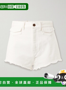 香港直邮Chloe 蔻依 女士 高腰牛仔迷你短裤 CH25ADS01157
