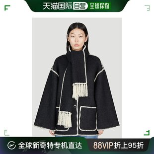 女士 刺绣围巾领夹克 TOTÊME 香港直邮潮奢 221117709359