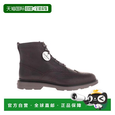 香港直邮Hogan 圆头靴子 HXM3930DC70O3RS807