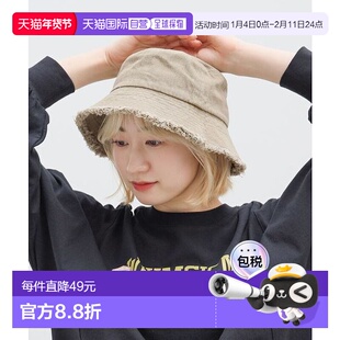 1h可退 日本直邮BEAMS HEART WOMEN 帽檐流苏帽牛仔帽子水桶帽