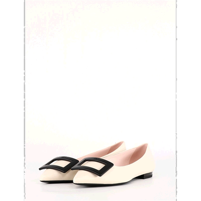 香港直邮Roger Vivier 方扣芭蕾鞋 RVW57527920NK0女鞋单鞋一脚蹬