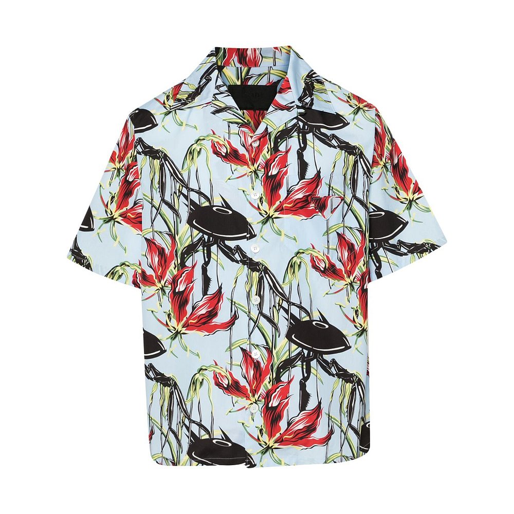 PRADA 男士衬衫 UCS414S22114QFF0J21-0 SS2025 花色