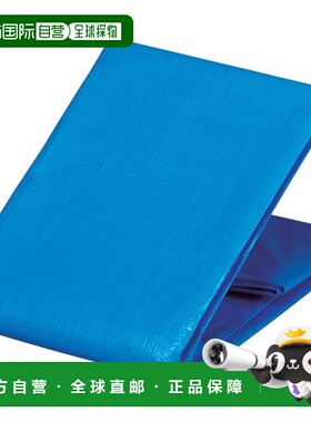 【日本直邮】TRUSCO 蓝色塑料布 TP2-3654B 耐久期2年 工地 保护