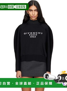 香港直邮Givenchy 纪梵希 女士 黑色 Signature 毛衣 BW90VC4ZSL