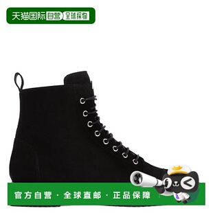 Zanotti Giuseppe Chris Low 1h可退 黑色绒面革时装 美国直邮