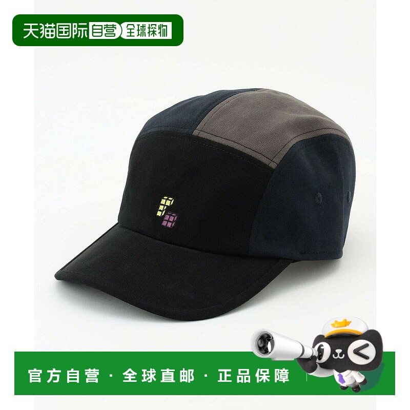 1h可退 日本直邮FRAPBOIS 男女同款拼色刺绣棒球帽 B1551ZEH613