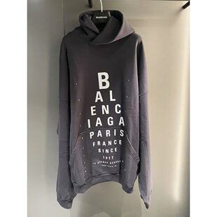 连帽卫衣 Balenciaga 长袖 女士 803265TRVU7 巴黎世家