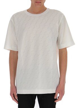 FENDI 男士T恤 FY0936A7D5F0GF7