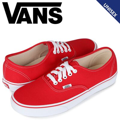 日本直邮范斯Vans男女同款运动鞋VN000EE3RED足下工业 品牌正品