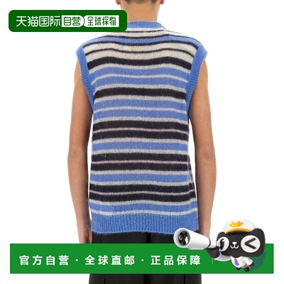 1h可退 香港直邮Marni 玛尼 男士 V领针织背心 CVMG0136Q0UFU178