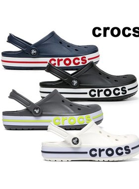 韩国直邮crocs [KROKS] PROGRAM BAYABAND CLOGS WHITEBLACK OPTI