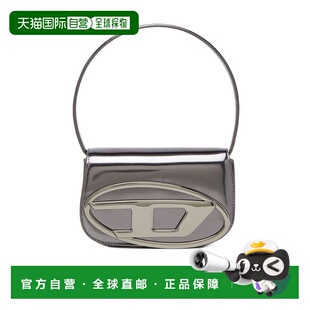 灰色 香港直邮DIESEL AW2025 X08396PS202H0926 1DR 女士斜挎包