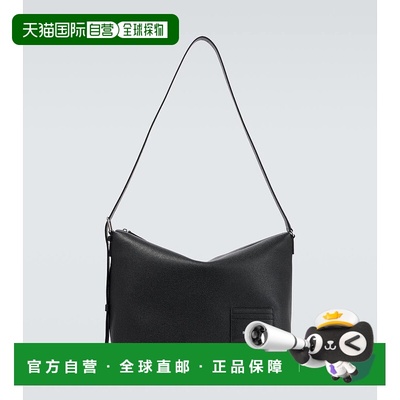 香港直邮Balenciaga 巴黎世家 男士 Credit 大号皮革邮差包斜挎包