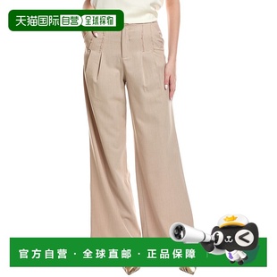 Misha 女装 Collection西蒙长裤 美国奥莱直发新款 棕色 自营