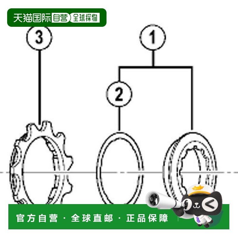 【日本直邮】禧玛诺自行车11T齿轮/牙盘CS-M980用Y1YT11000